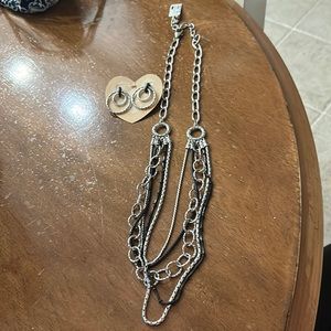 New Brighton necklace and earrings